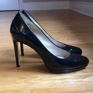 Michael Kors black patent stilettos